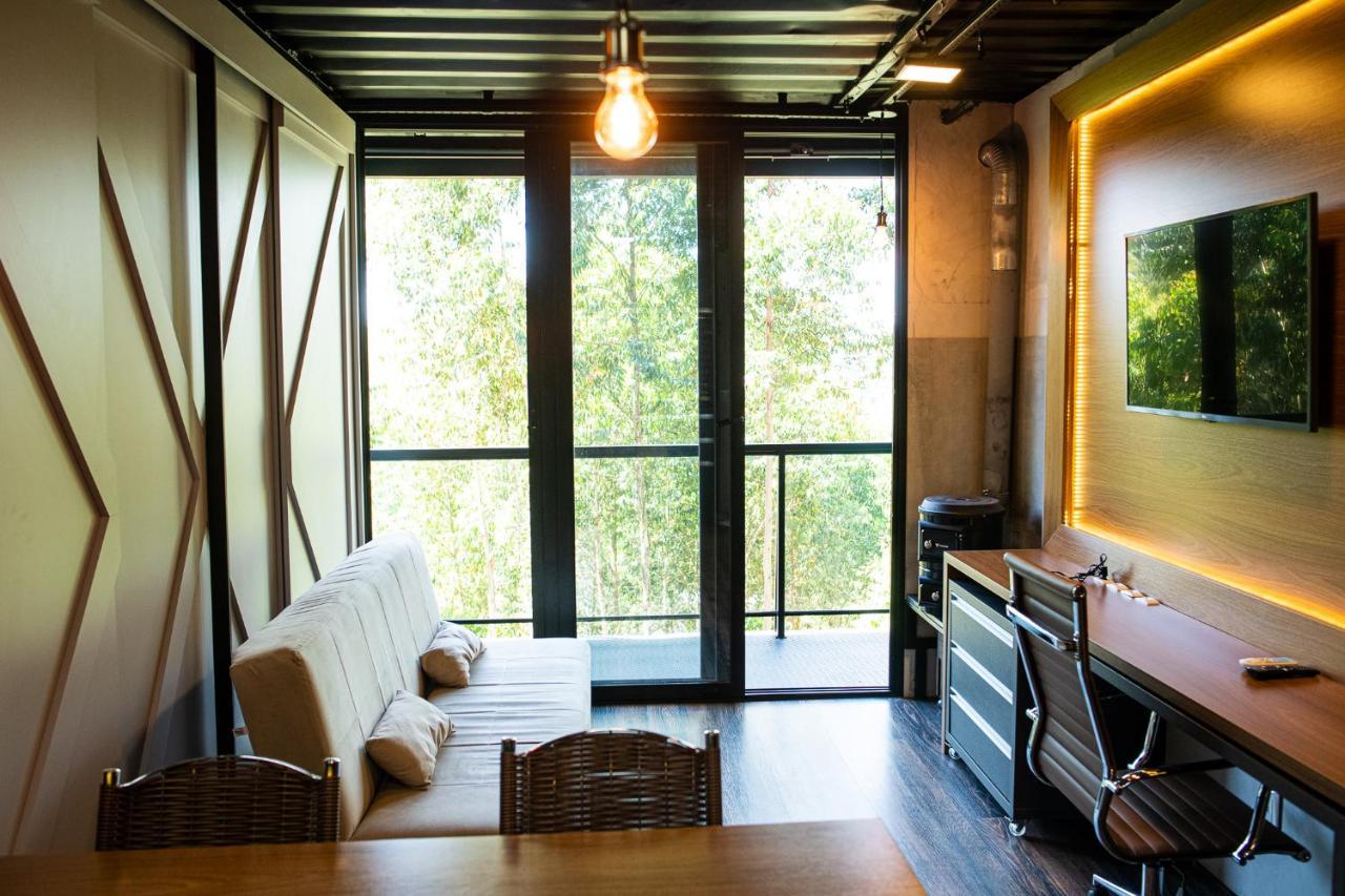 Casa Container Figo Em Meio A Natureza Na Serra Gaucha Флорес-да-Куння Екстер'єр фото