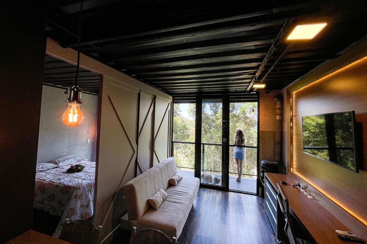 Casa Container Figo Em Meio A Natureza Na Serra Gaucha Флорес-да-Куння Екстер'єр фото